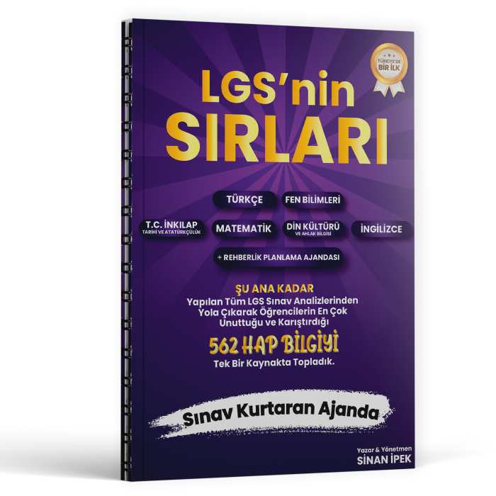 8.SINIF LGS NİN SIRLARI SİNAN İPEK - 2025-26